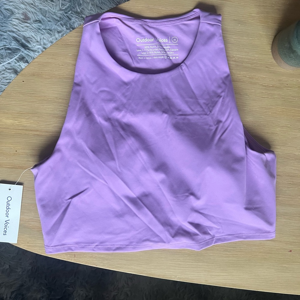 Outdoor Voices Lavender Tank Top